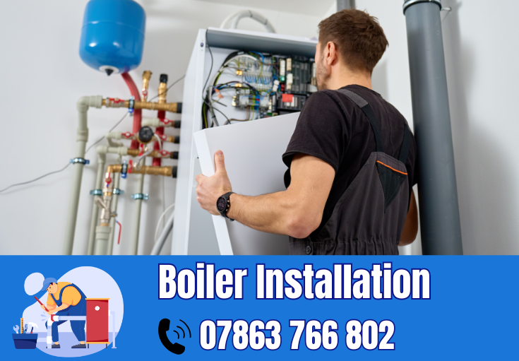 boiler installation Latchford